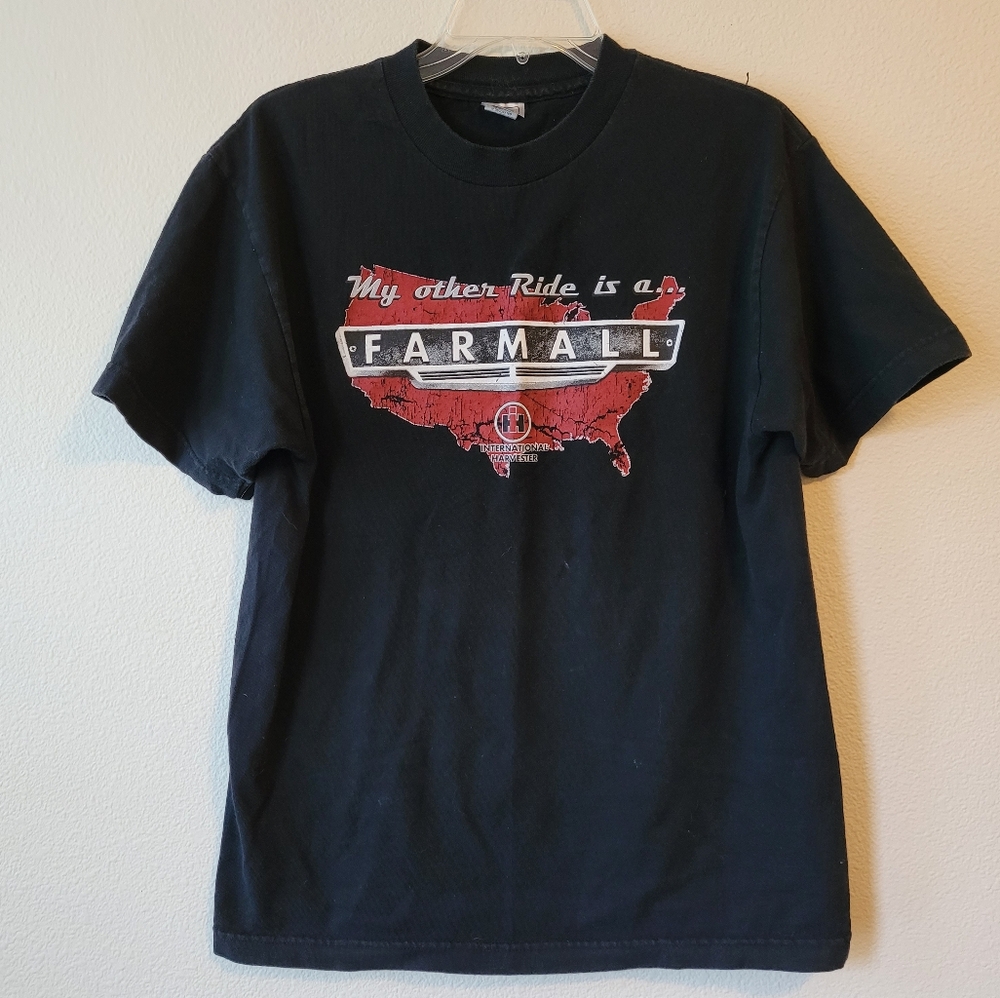 Farmall International Harvester Tractor Tee Shirt Farm Tshirt